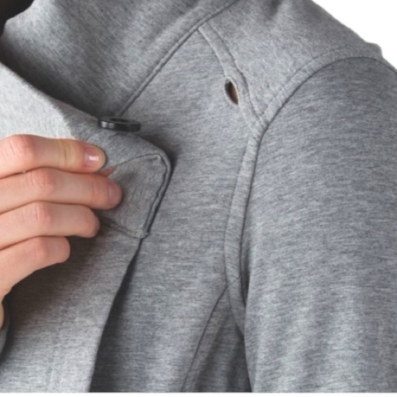 LULULEMON ATHLETICA Women’s Coast French Terry Wrap size 6 - Picture 12 of 15